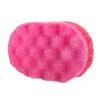 raspberry exfoliating sponge
