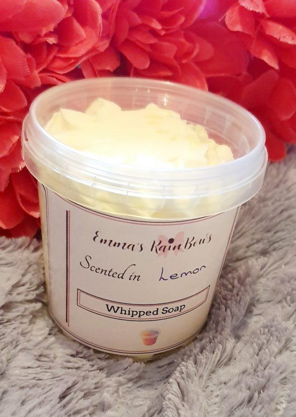 Lemon whipped soap