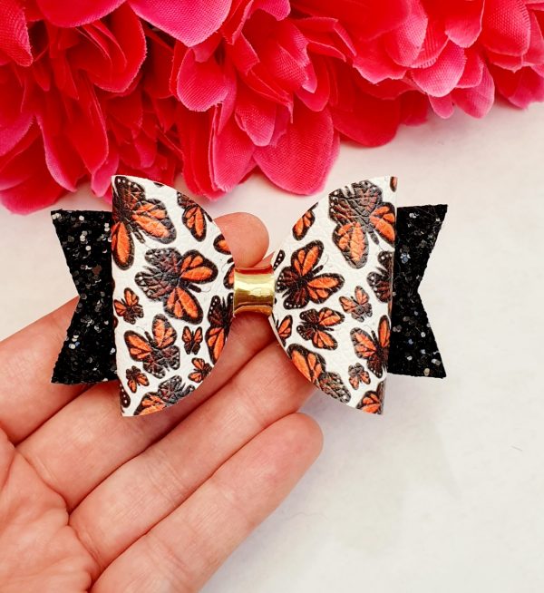 flutter medium hair bow