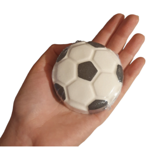 Football Bath Bomb with Toy Inside