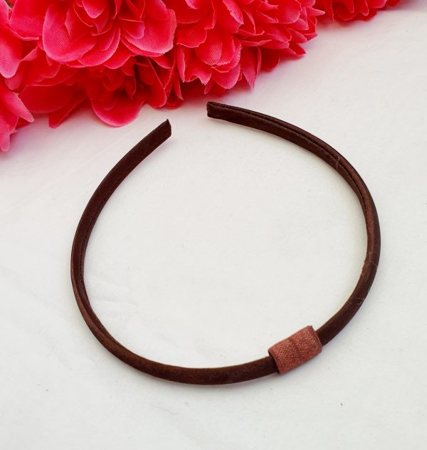 Brown interchangeable headband