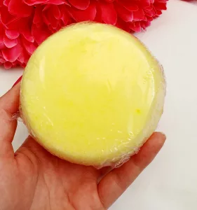 Lemon Round soap sponge