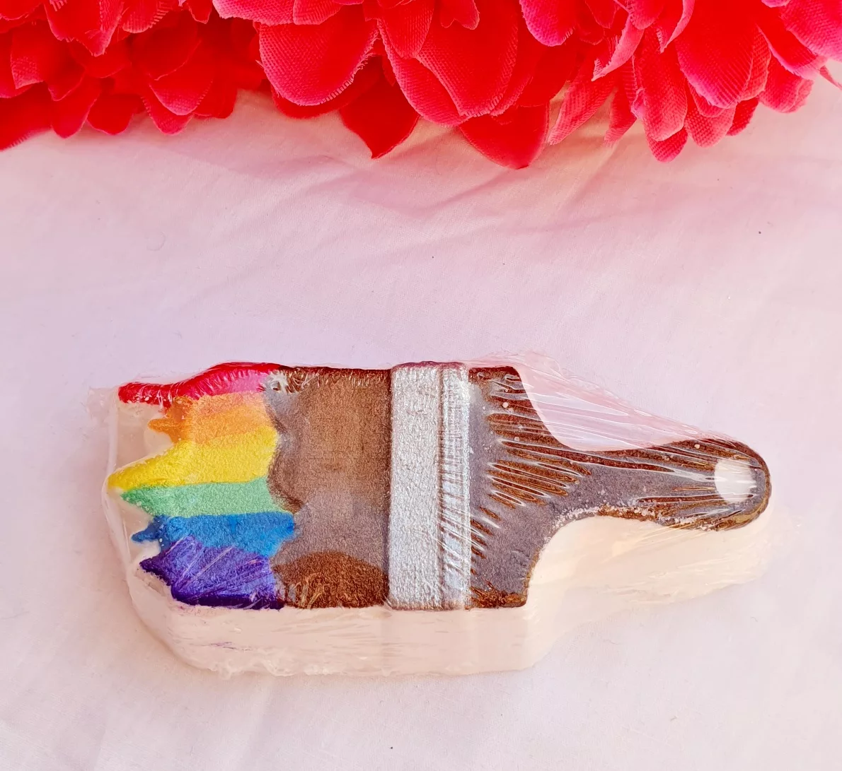 Paint Brush Bath Art Bomb Emmas Rainbows