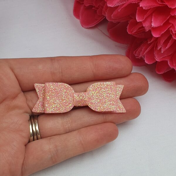 Baby Pink Mini Bow Embellishment