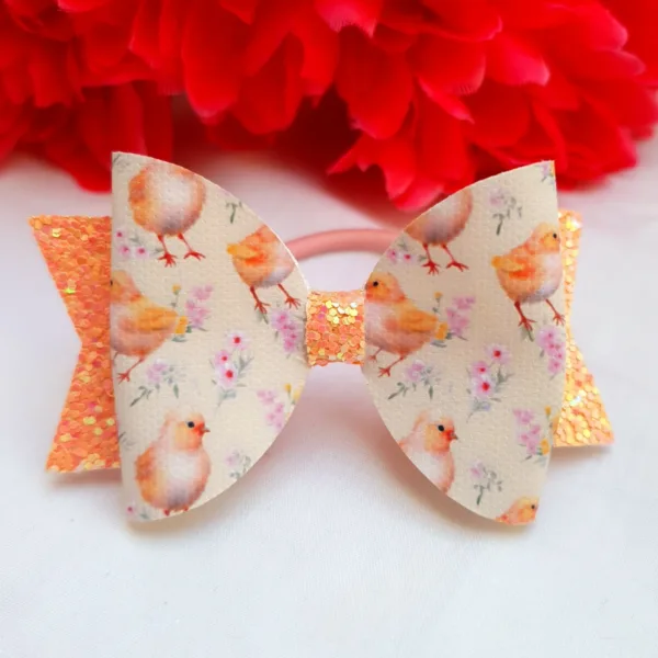 Medium Peach Chick Bobble