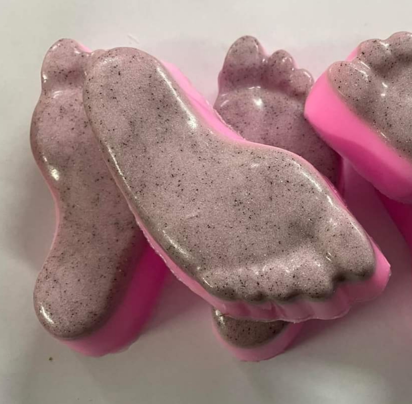 Watermelon foot pumice soap stone