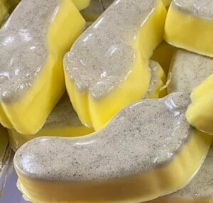 Cocoa butter foot pumice soap stone