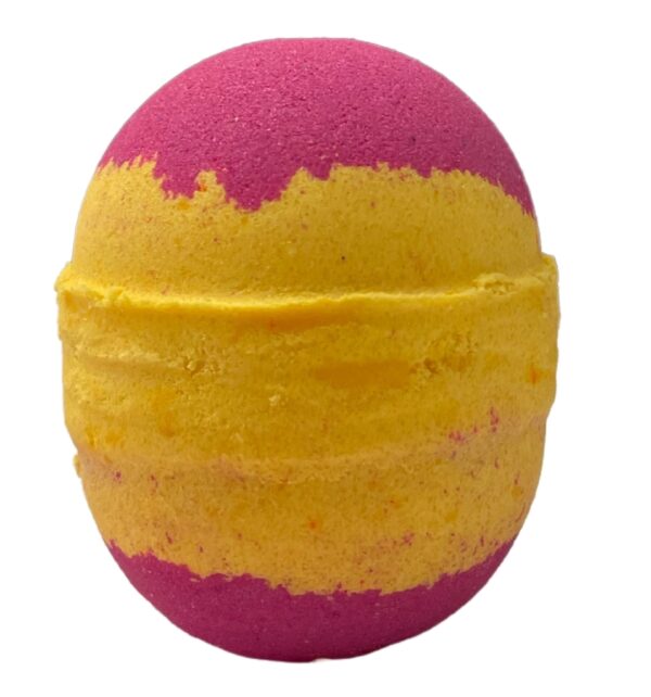 Rhubarb and Custard Bath Bomb