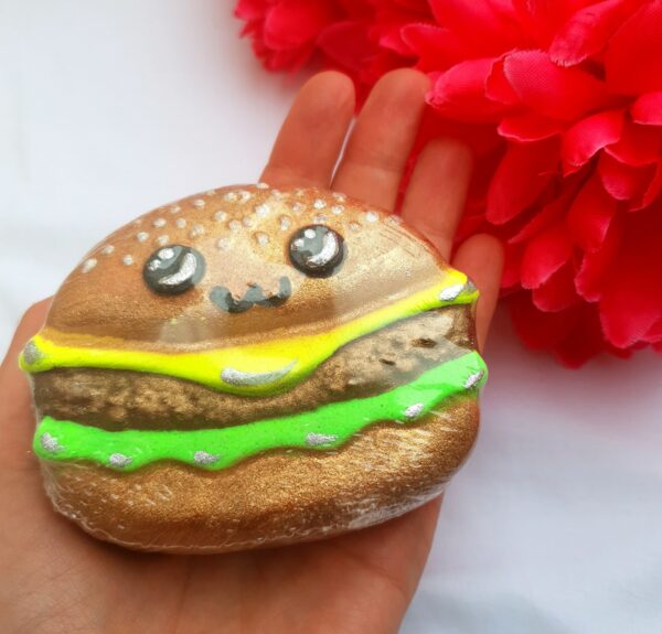 Tasty Burger Bath Art Bomb