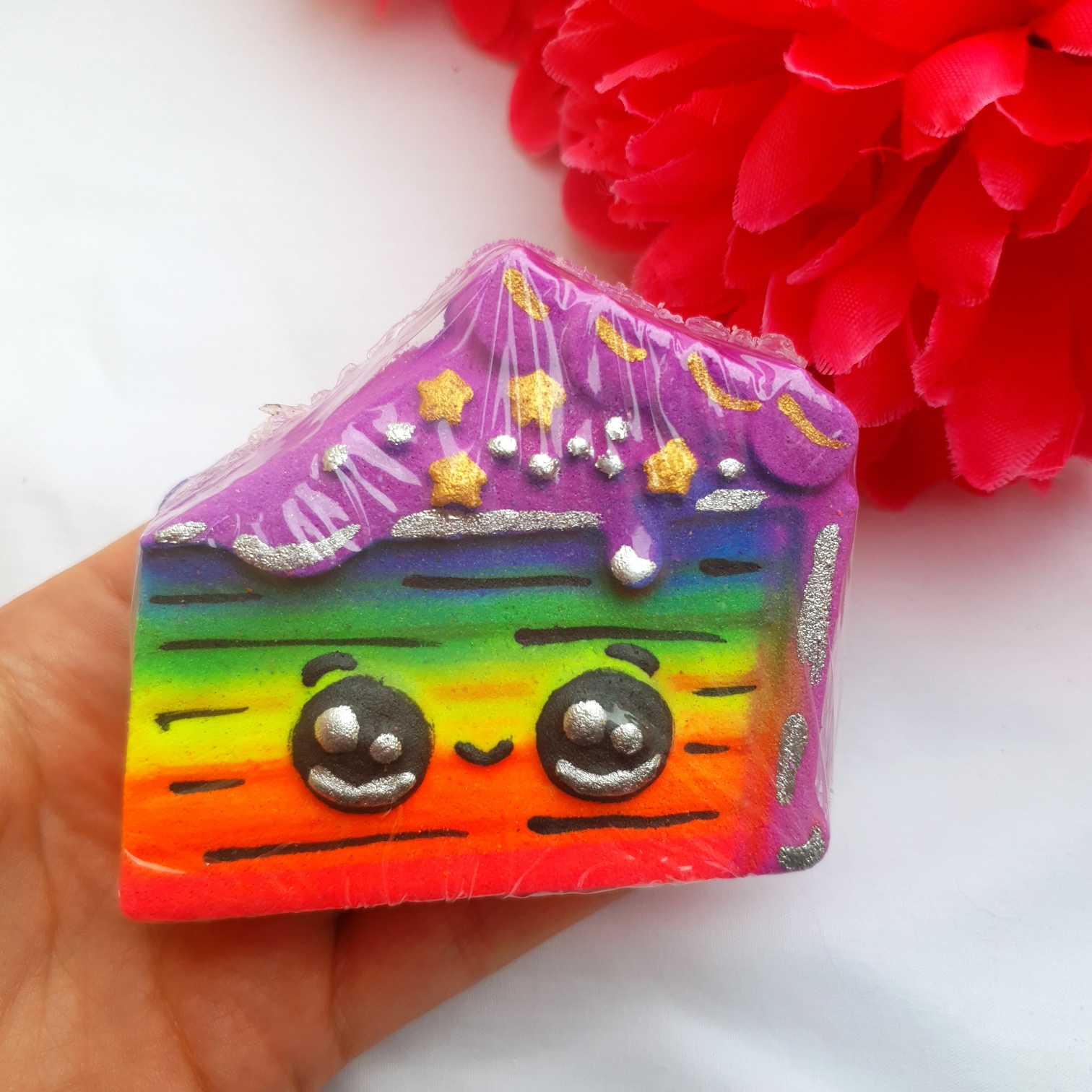 Cake Slice Bath Art Bomb