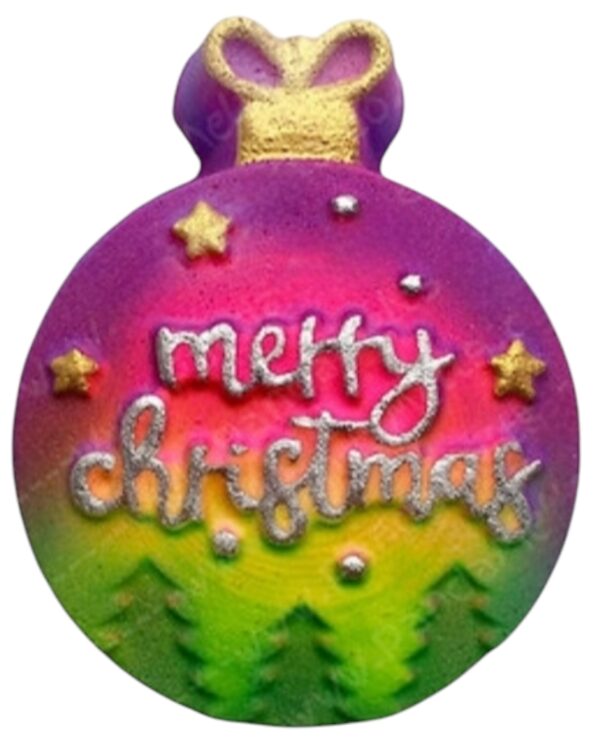 Merry Christmas Bath Art Bomb