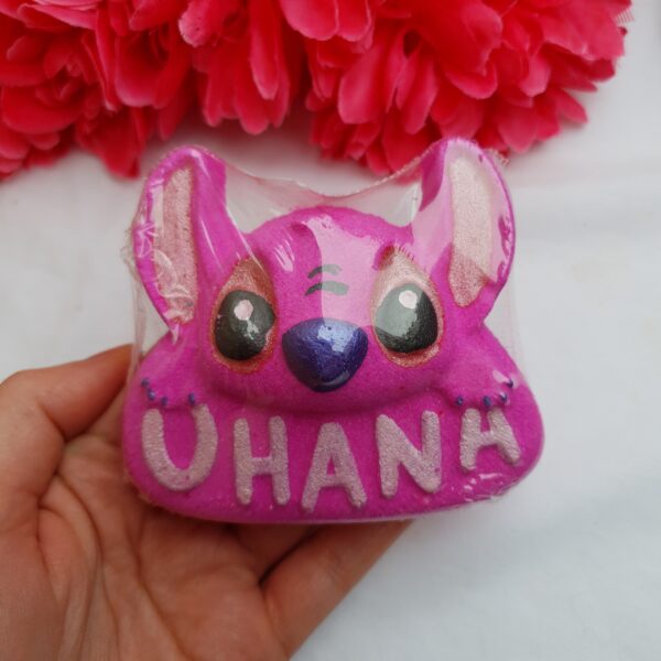 Large Pink Alien Bath Bomb
