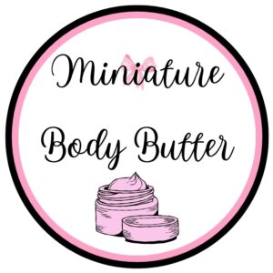 miniature body butters