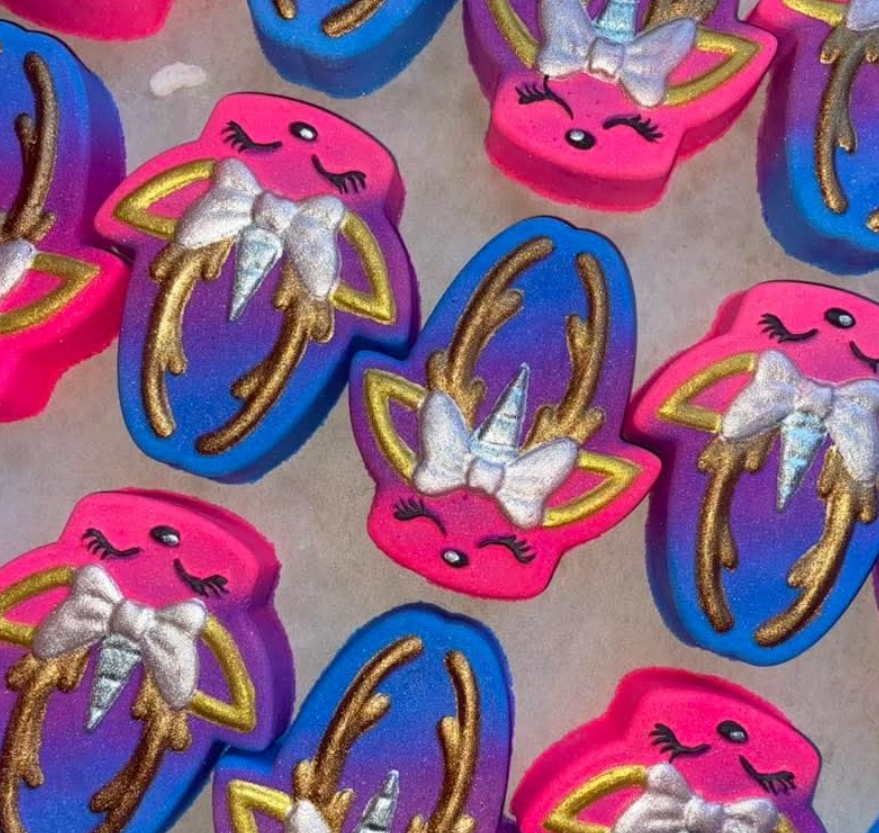 Reindeer Bath Art Bomb