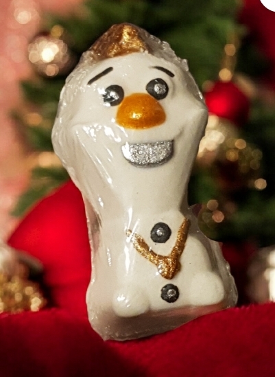 Snowman Bath Art Bomb