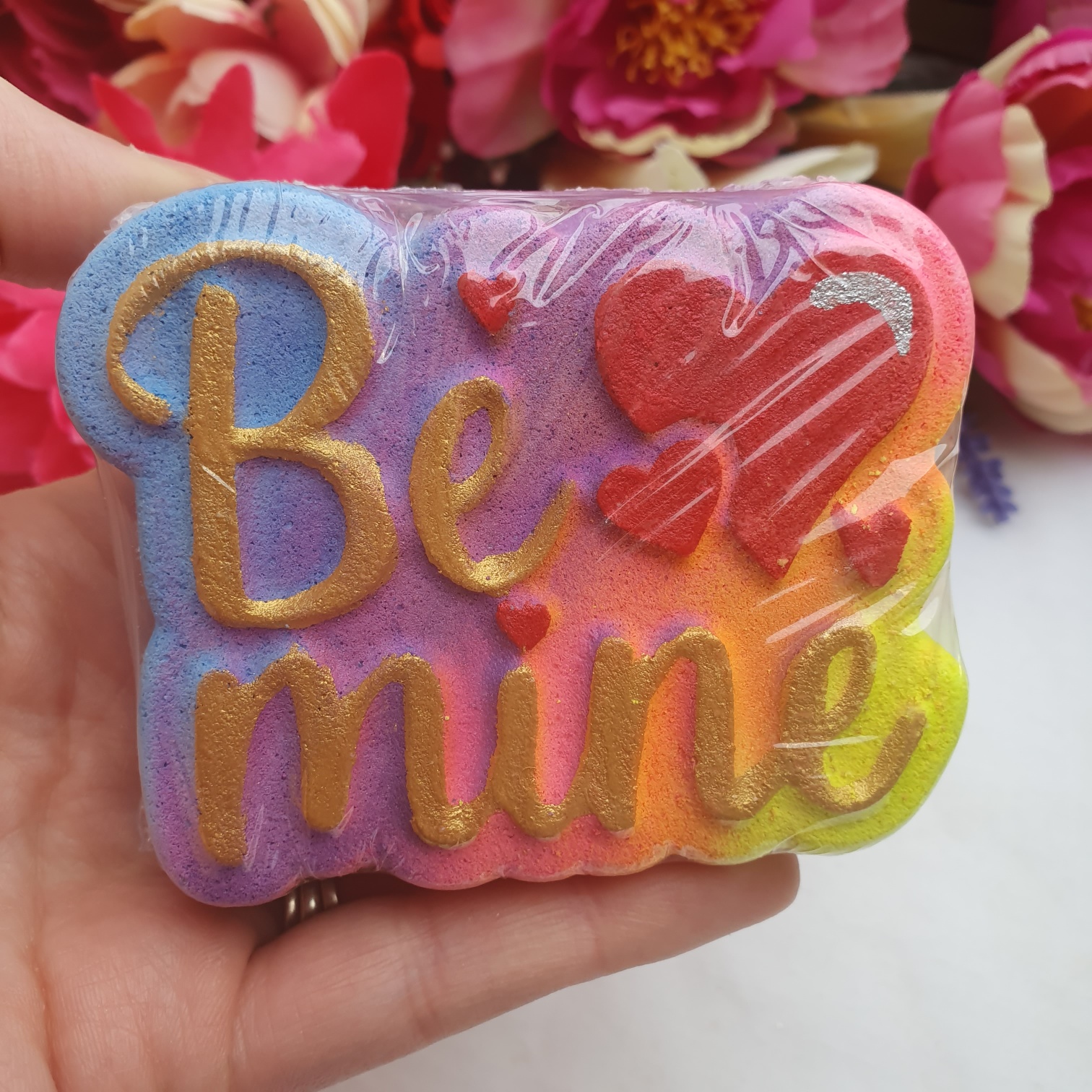 Be Mine Bath Art Bomb