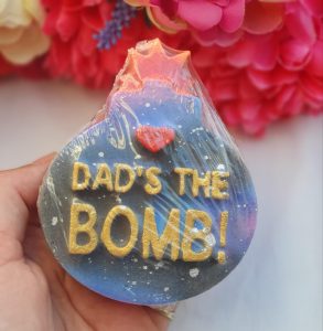 Dad's The Bomb Bath Art Bomb
