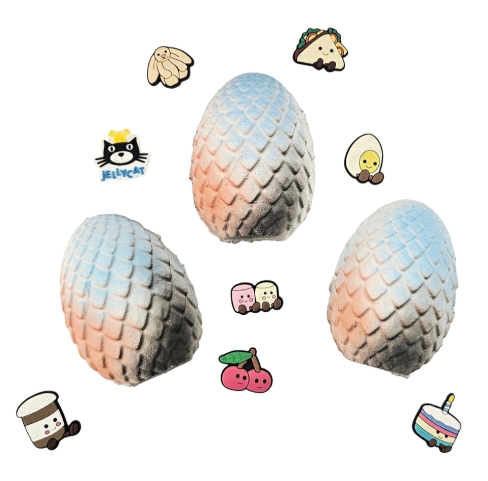 Jellycat-style croc charm surprise