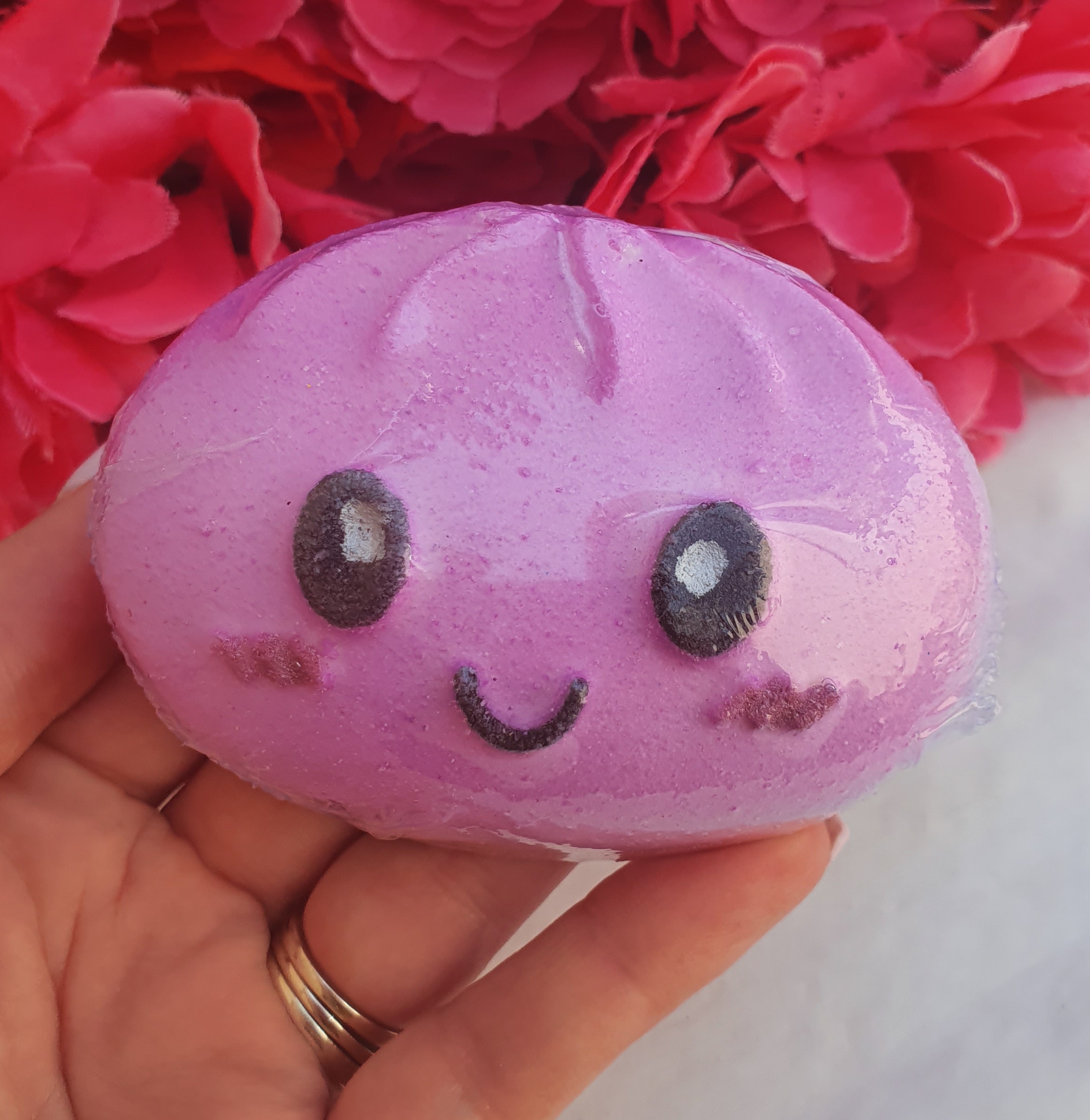 Purple Dumpling Bath Art Bomb