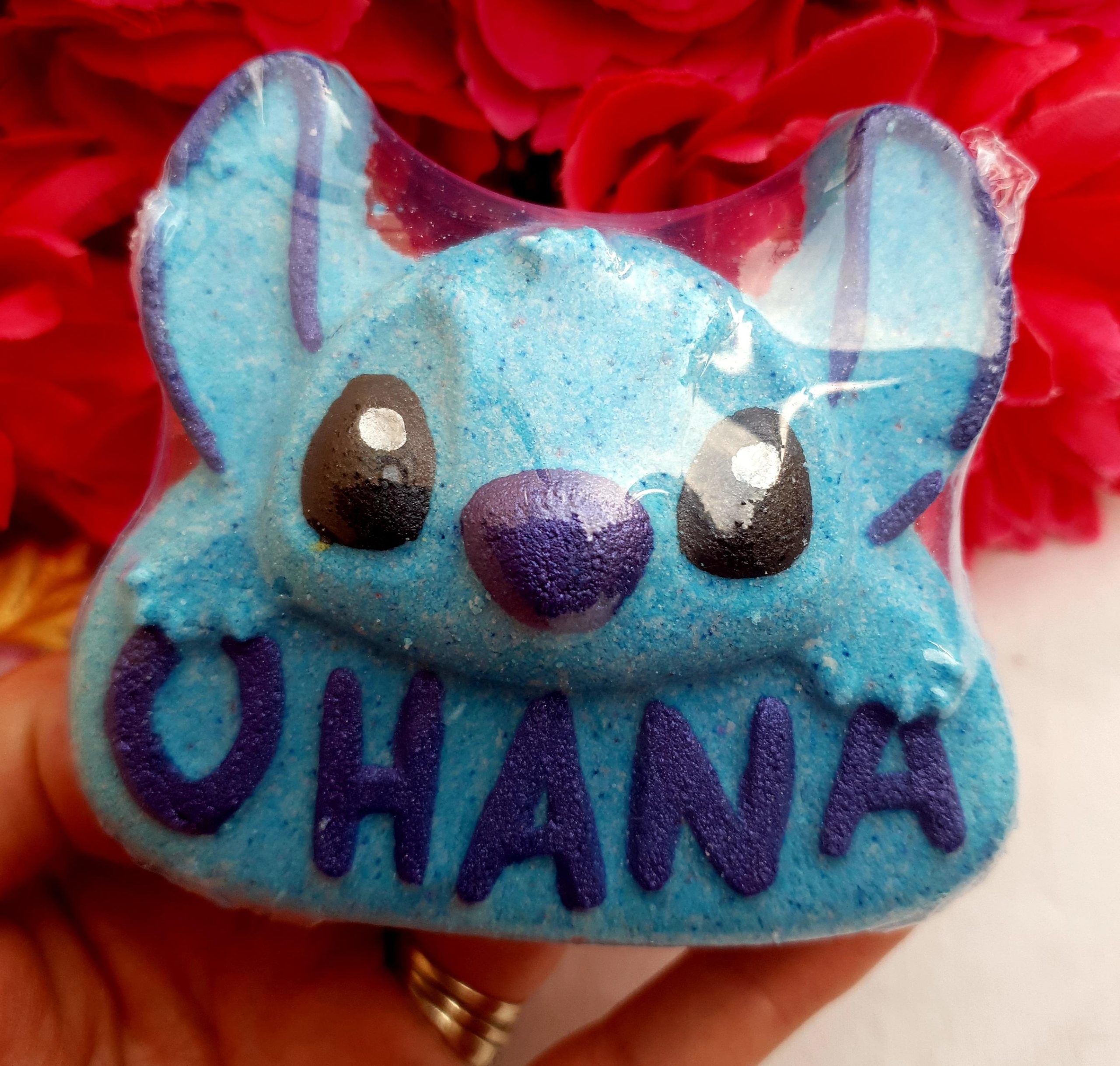 Large Blue Alien Bath Bomb