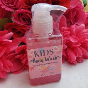 Strawberry & Vanilla Pink Body Wash