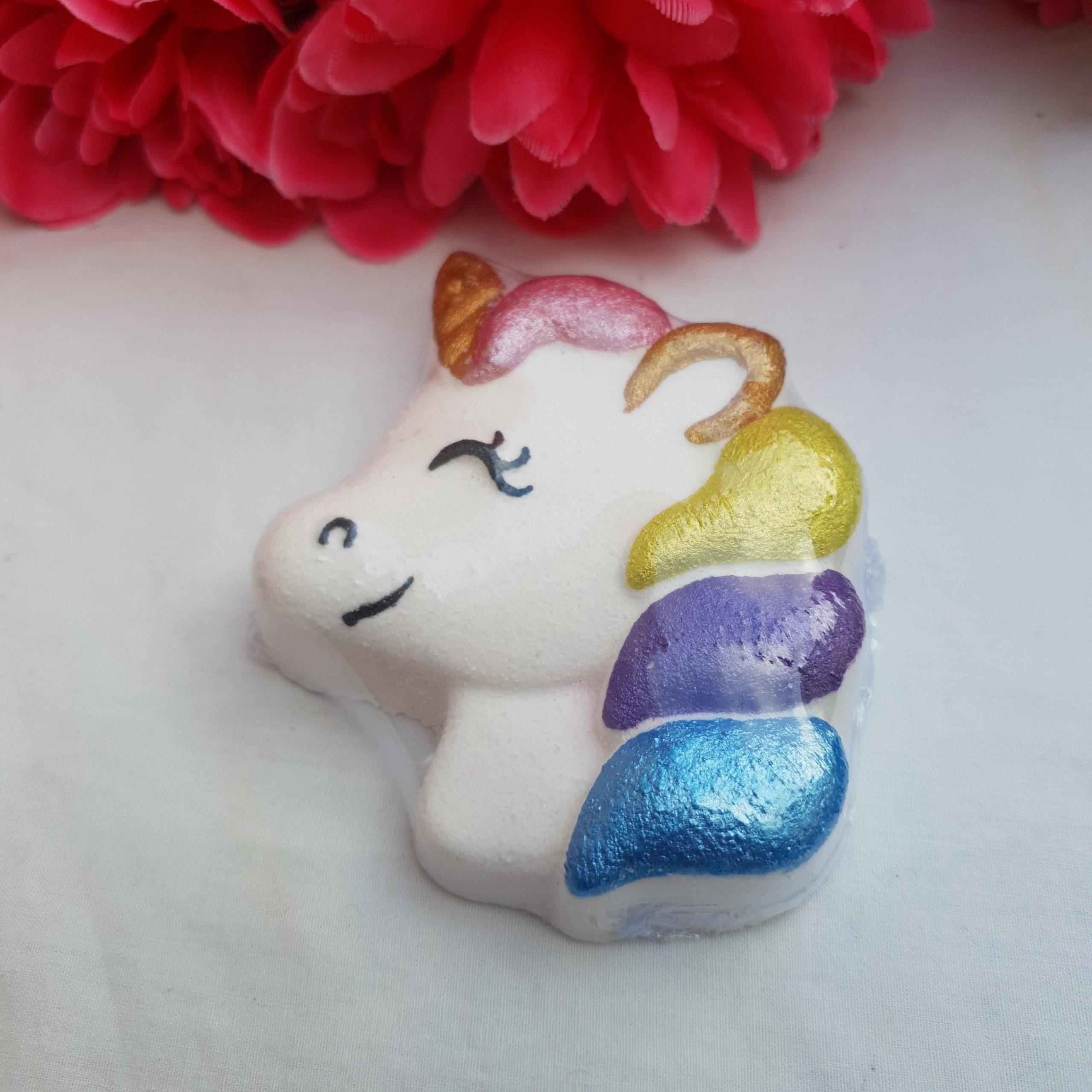 Unicorn Face Bath Art Bomb