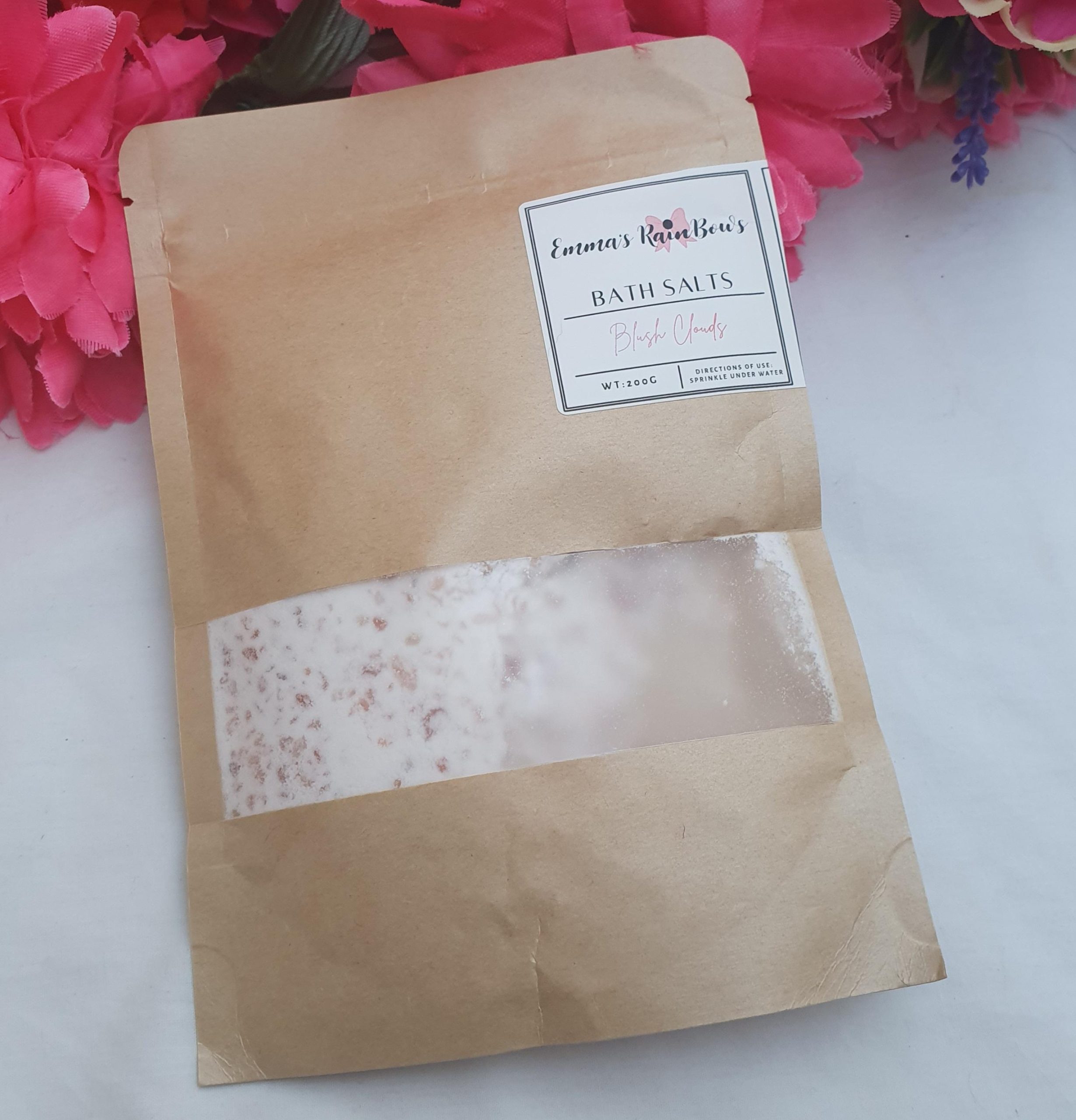 Blush Clouds Foaming Bath Salts