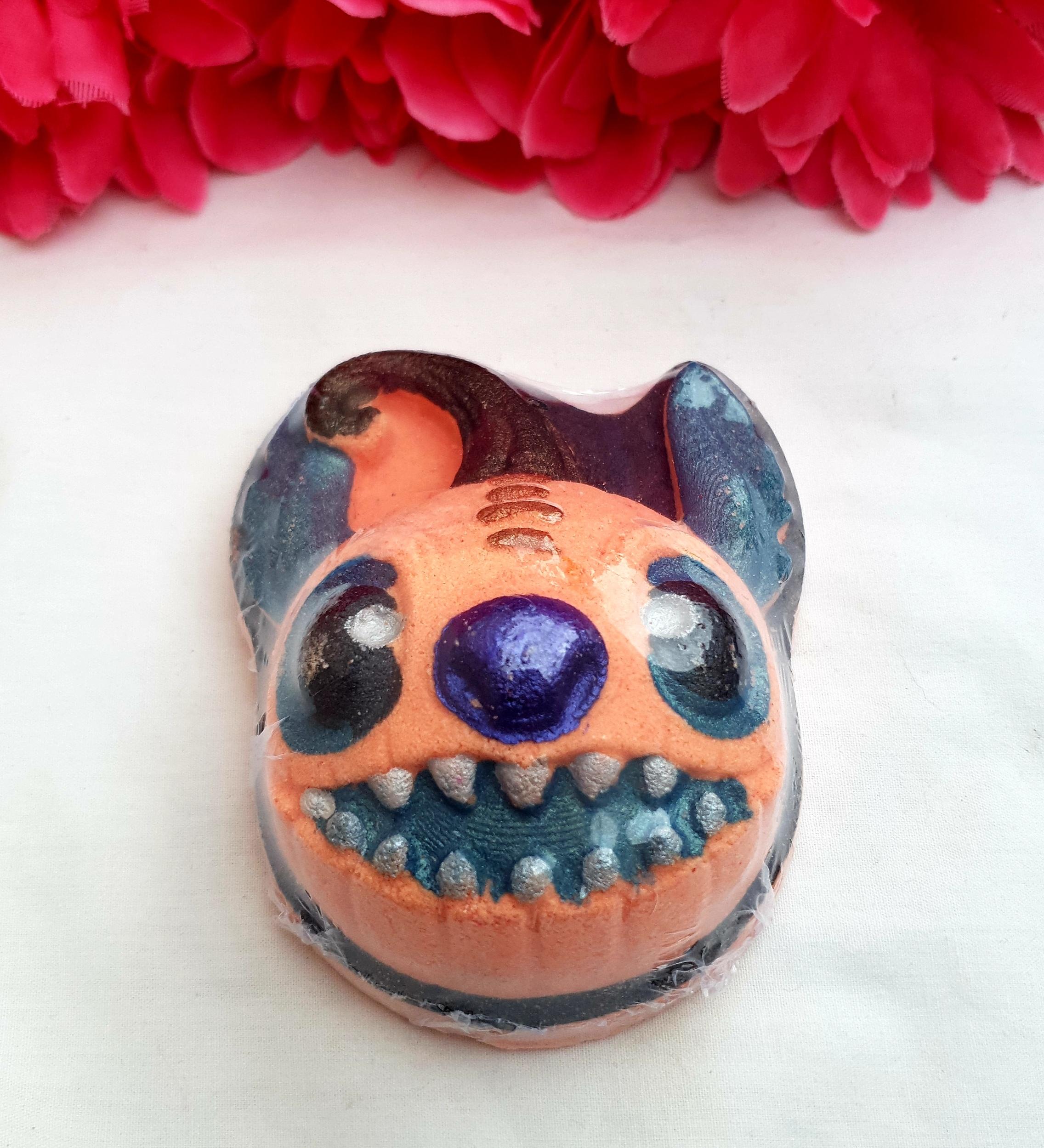 Alien Pumpkin Bath Art Bomb